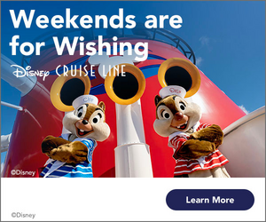 Disney Cruise Line up to 25% Off
